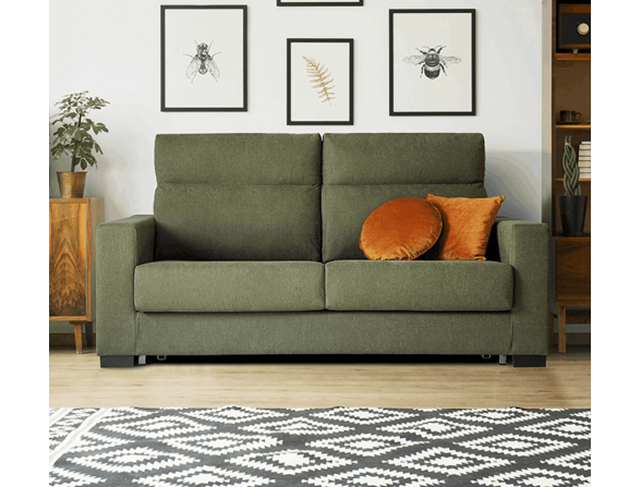 Comprar sofá cama apertura italiana barato|Precio sofás cama y más en  Tuco.net ACABADO VISON CHAPI