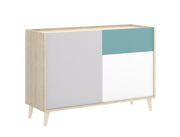 Aparador 2 puertas y cajón ovan