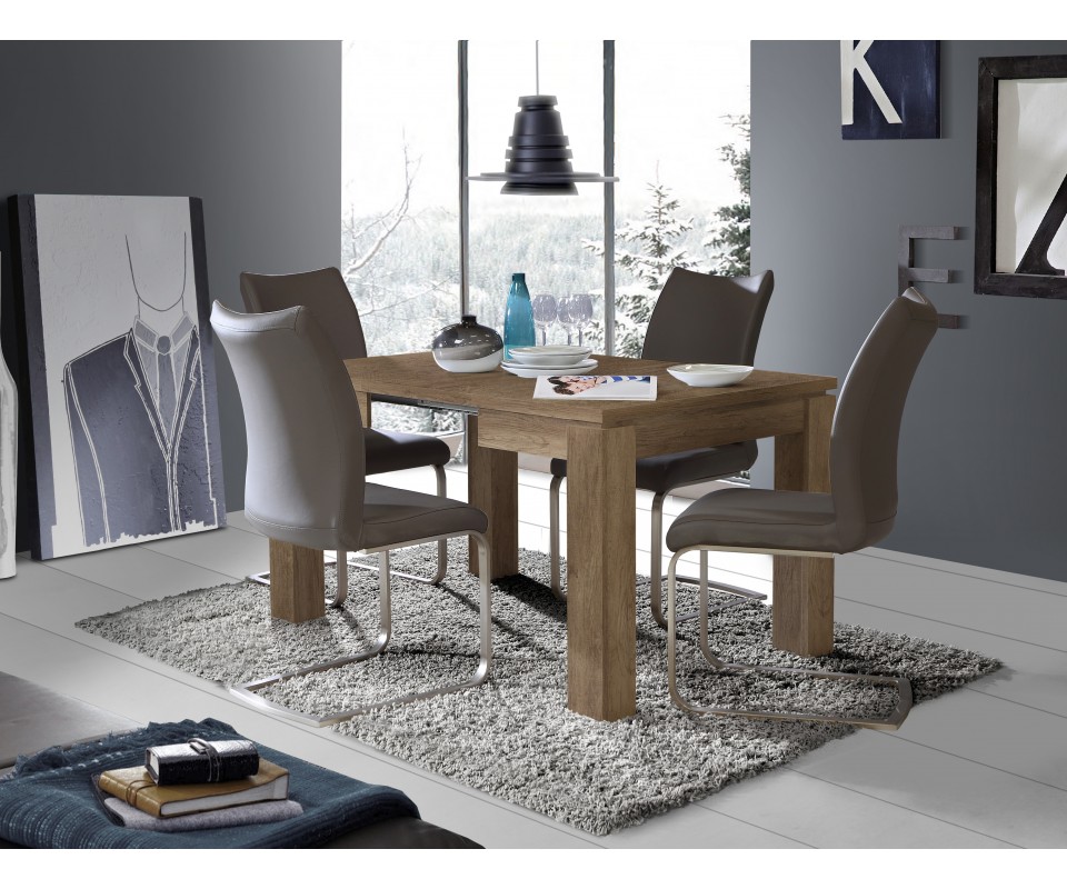 comprar mesa comedor cuadrada extensible agora