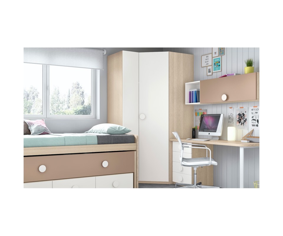 Comprar Armario esquinero juvenil Vega Comprar Armarios Aparador De Pelo Zoom ~ Comprar Armario esquinero juvenil Vega Comprar Armarios