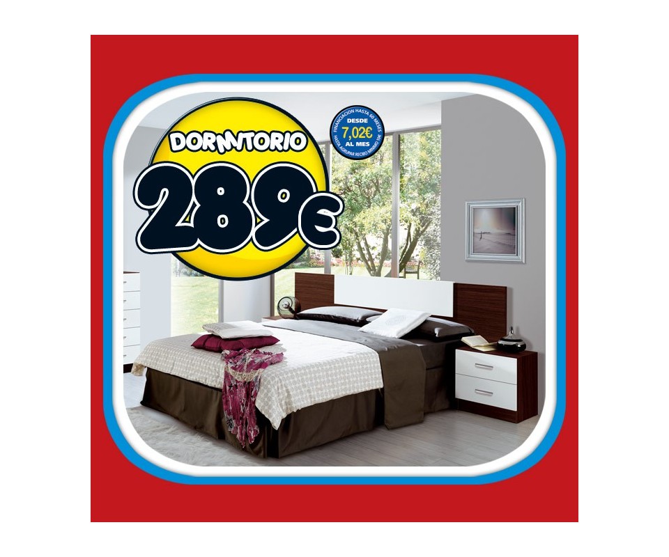Comprar Dormitorio Matrimonio Wengué | Precio Dormitorios Tuco.net