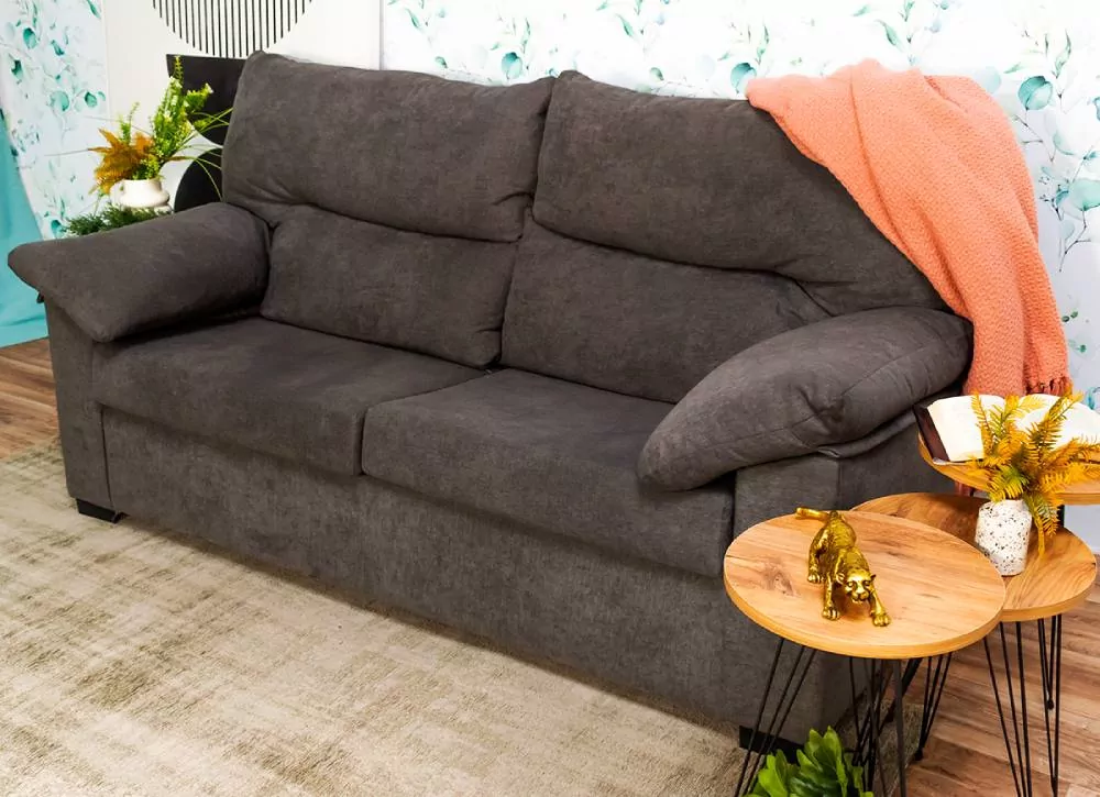 Comprar Sofa 3 plazas tamaño reducido SULLIVAN ELIGE EL COLOR GRIS