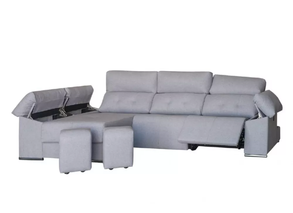 Sofá chaise longue relax eléctrico modelo Velero - Mubak