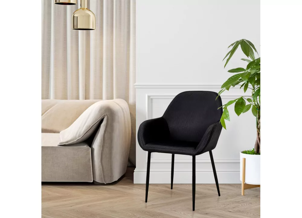 Poltrona nórdica estofada JULIETA Poltrona nórdica estofada JULIETA