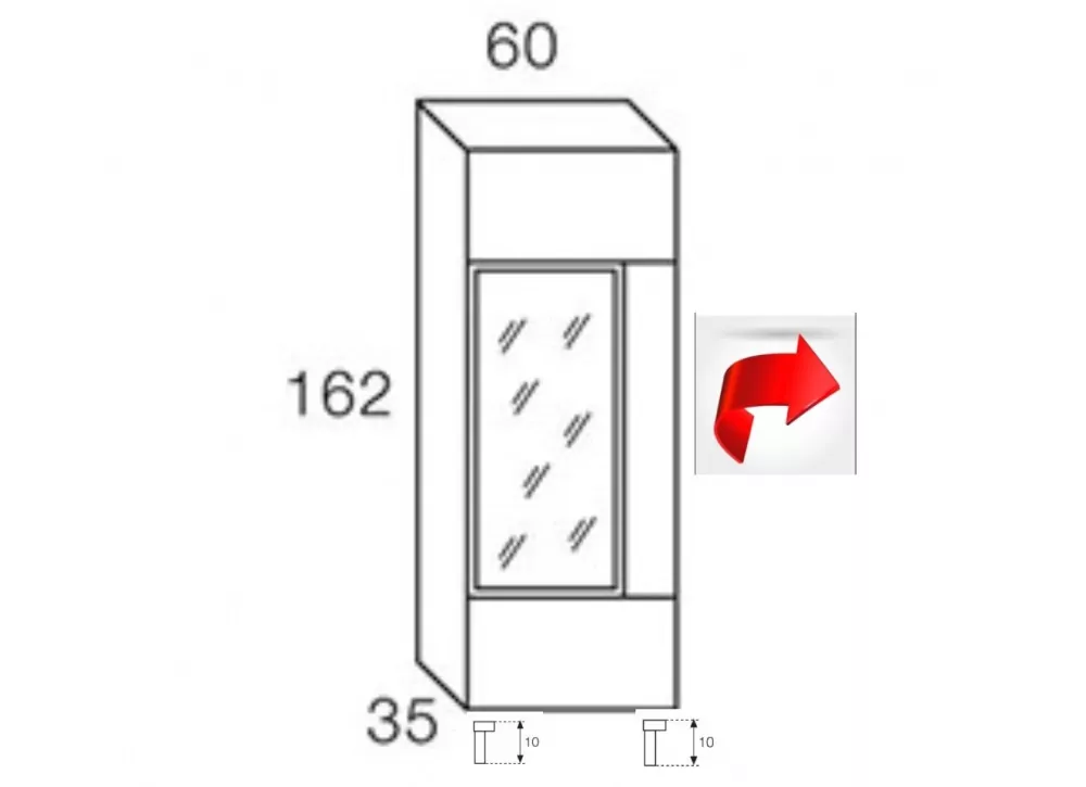 Vitrina cristal future II Vitrina cristal future II