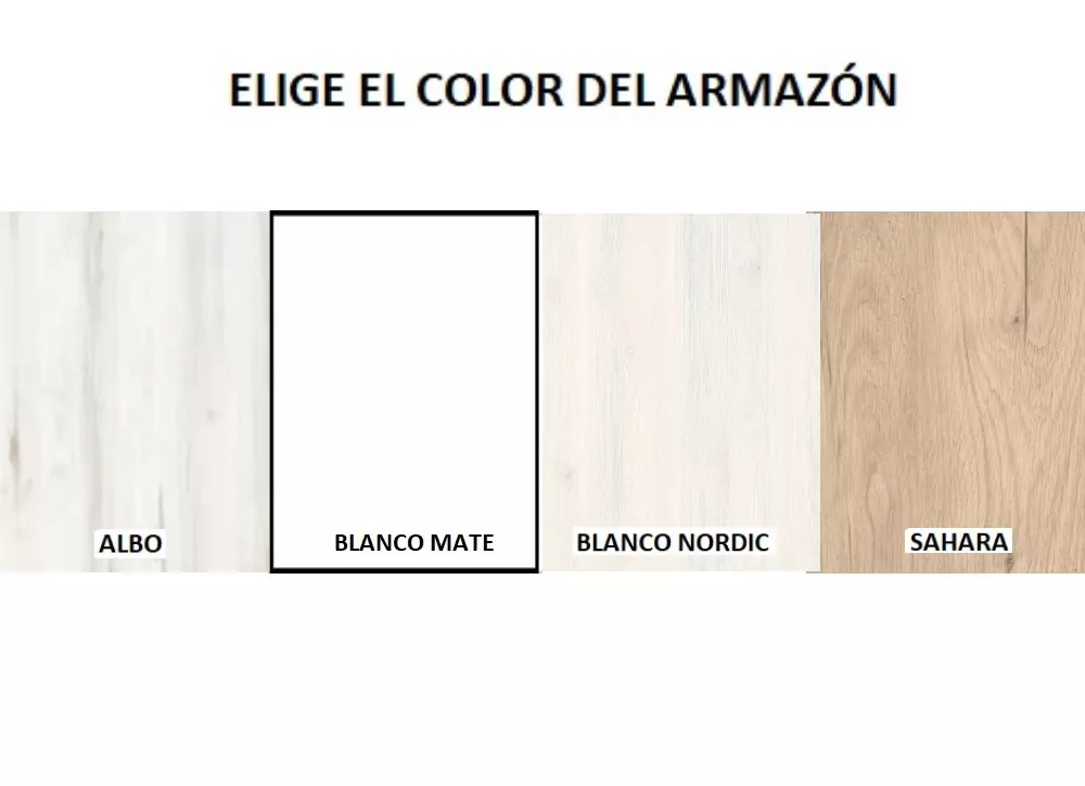 ESTANTE PARED CLEO ELIGE EL COLOR SAHARA