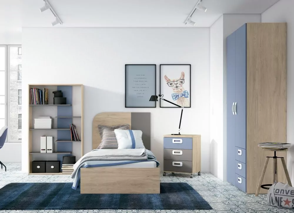 Estantería de 5 baldas escalonadas CLEO Estantería de 5 baldas escalonadas CLEO