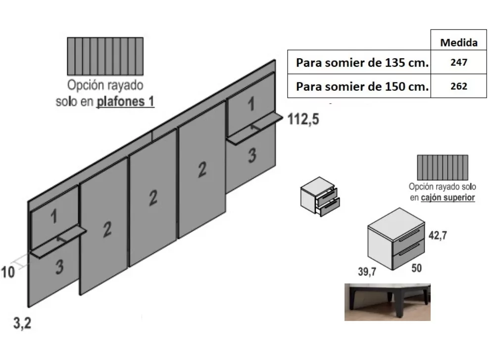 Dormitorio matrimonio orlando 1