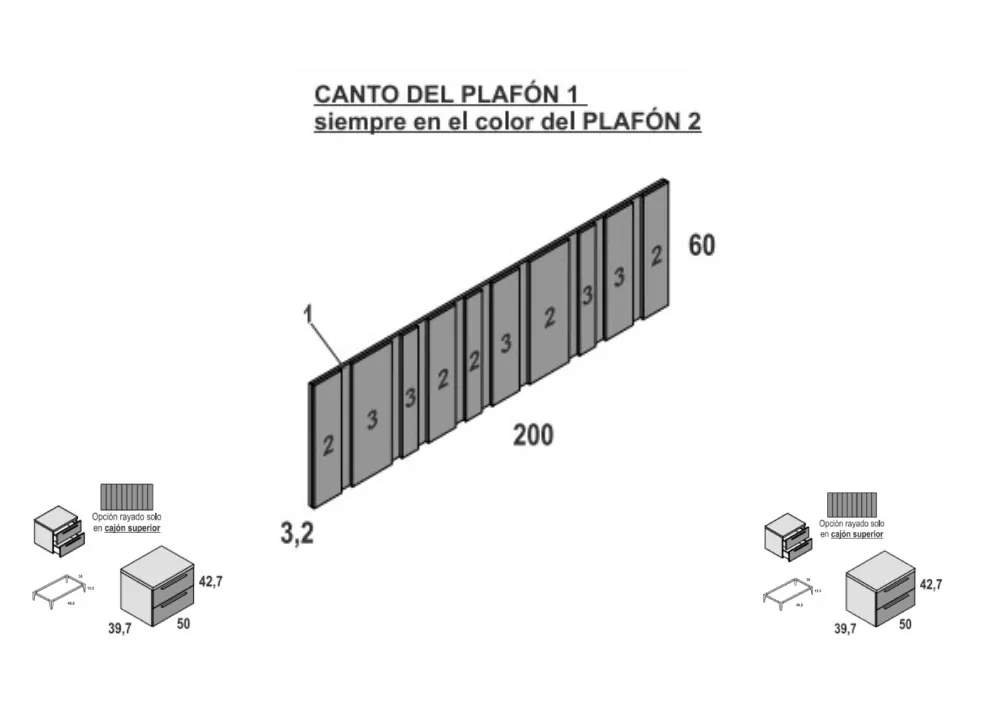 DORMITORIO MATRIMONIO FLORIDA 2 DORMITORIO MATRIMONIO FLORIDA 2