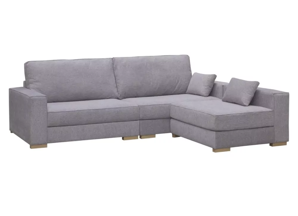 Sofá de 3 lugares com ou sem chaise reversível longue Sofá de 3 lugares com ou sem chaise reversível longue