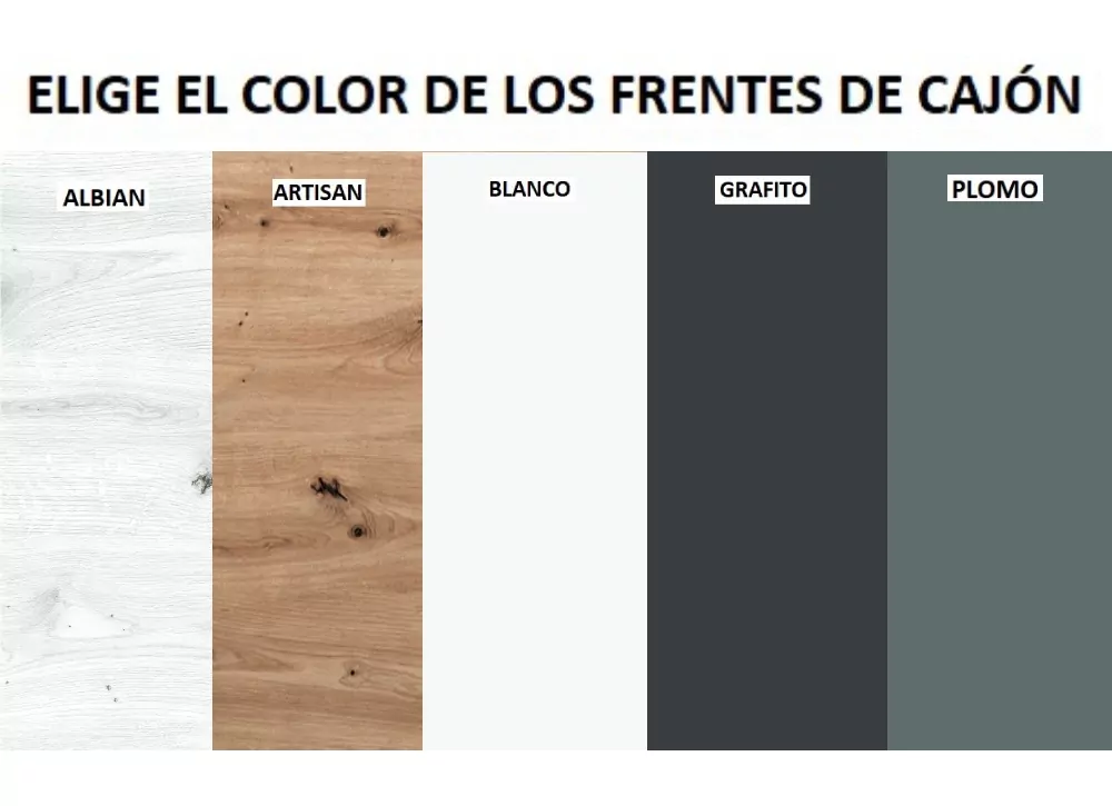 Cómoda de 4 cajones con patas DUNA Cómoda de 4 cajones con patas DUNA