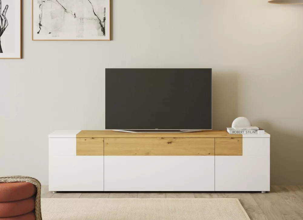 Estante de sala com frente lacada SANTANDER