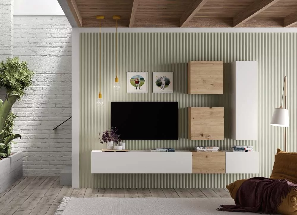 Librería modular de salón MIERES