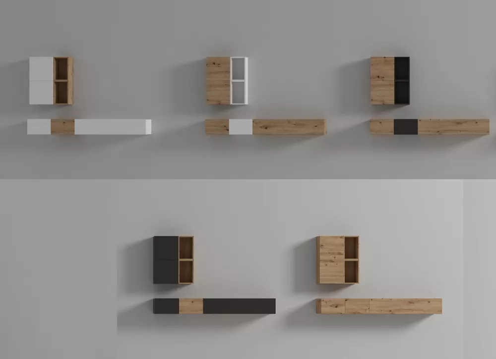 VILLAVICIOSA biblioteca de sala de estar modular VILLAVICIOSA biblioteca de sala de estar modular