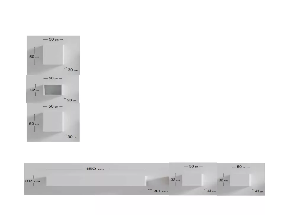 Estante modular para sala de estar Navia Estante modular para sala de estar Navia