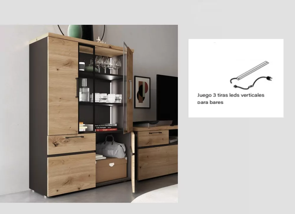 Tiras de LED para barras e displays da coleção BILBAO