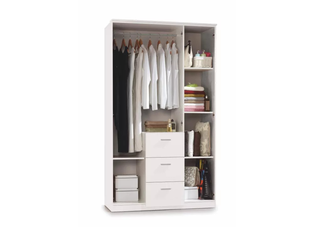 ARMÁRIO 3 PORTAS E 3 GAVETAS PRINCIPAIS ARMÁRIO 3 PORTAS E 3 GAVETAS PRINCIPAIS