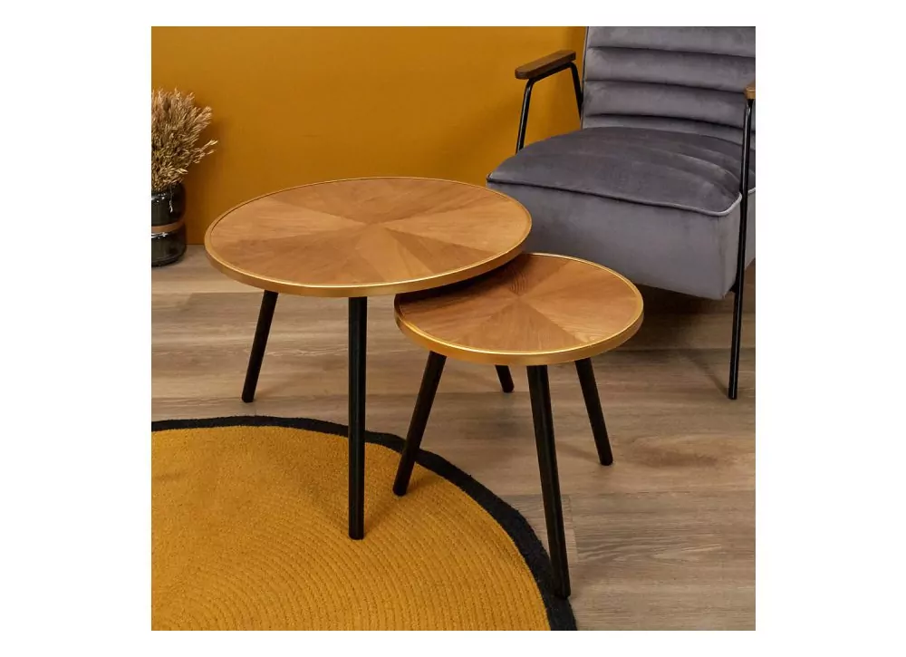 Conjunto de 2 mesas de ninho ELISA