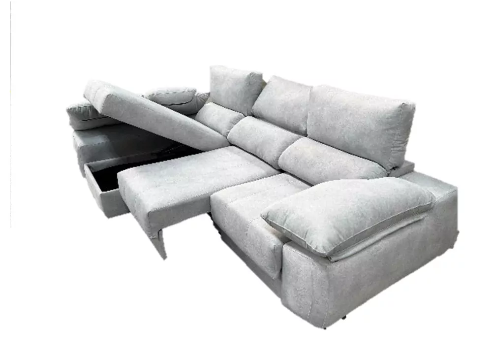 Deslizante sofá rodas + chaisselongue arcon LUCA Deslizante sofá rodas + chaisselongue arcon LUCA