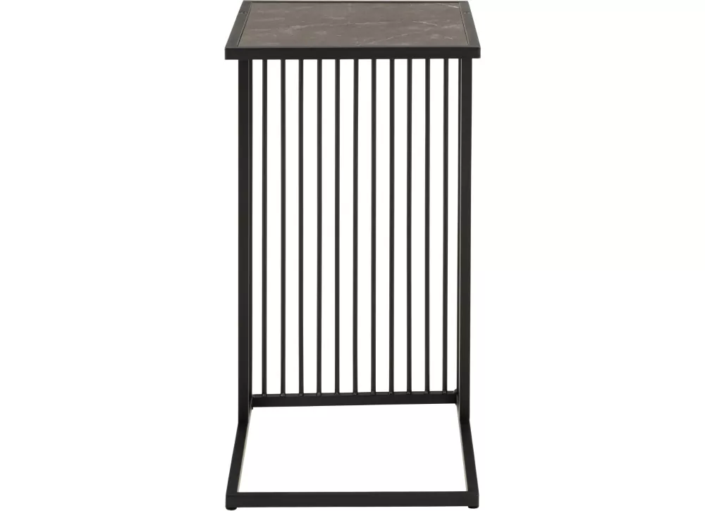 Mesa auxiliar tapa negra AKSEL Mesa auxiliar tapa negra AKSEL