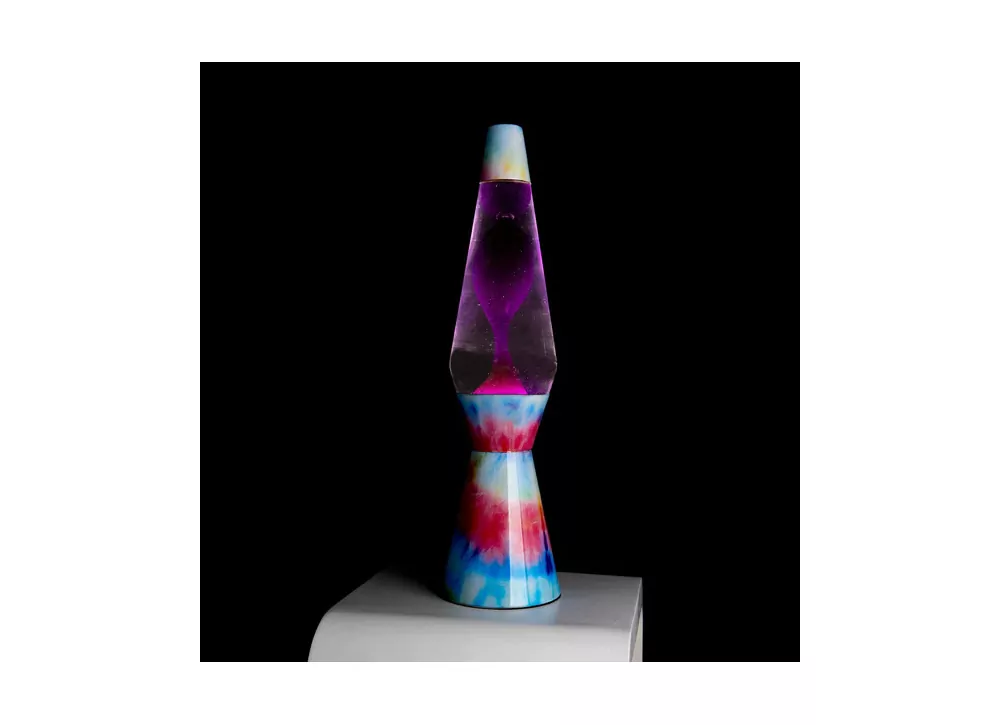 Luminária de lava tie-dye CRATER