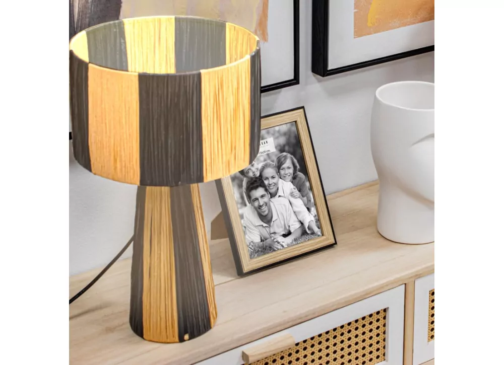 Lámpara de rafia ROPE Lámpara de rafia ROPE