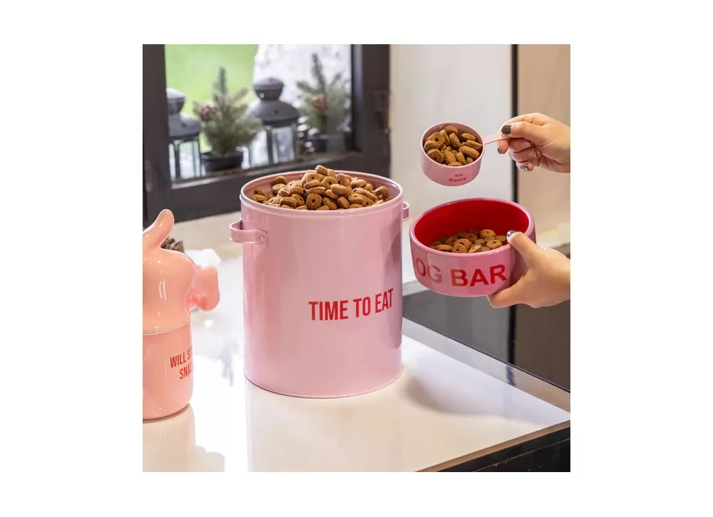 Caixa para ração de pets TIME TO EAT