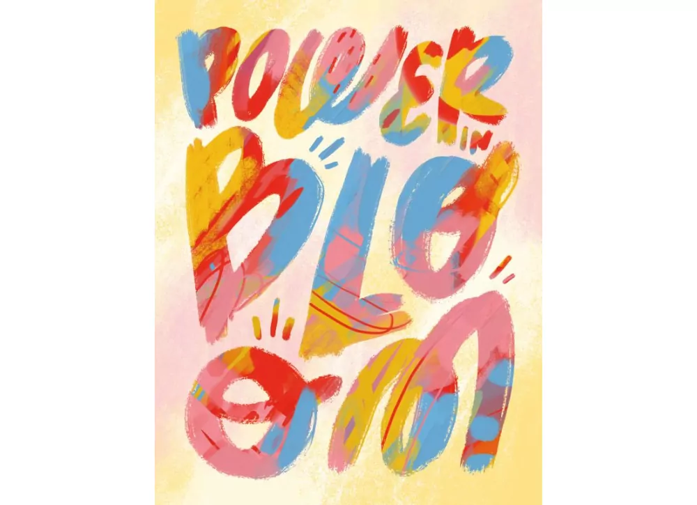 Quadro de edição limitada Power in Bloom