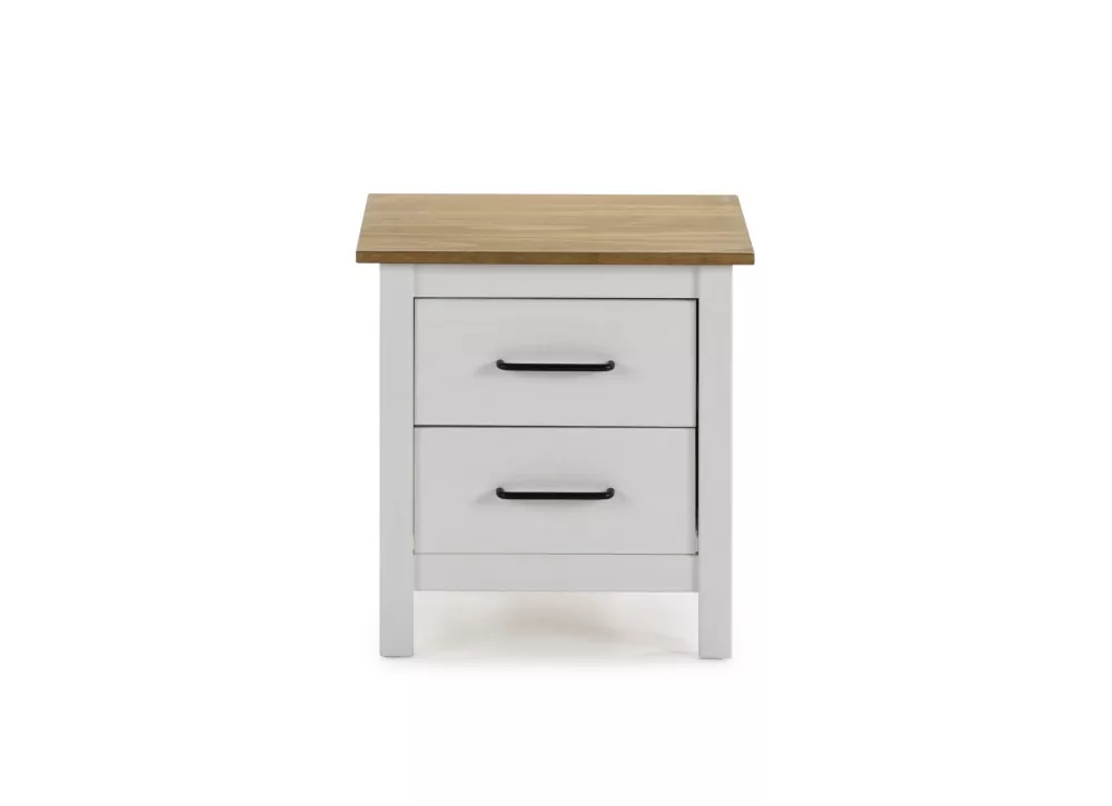 Mesilla de 2 cajones RANDA Mesilla de 2 cajones RANDA