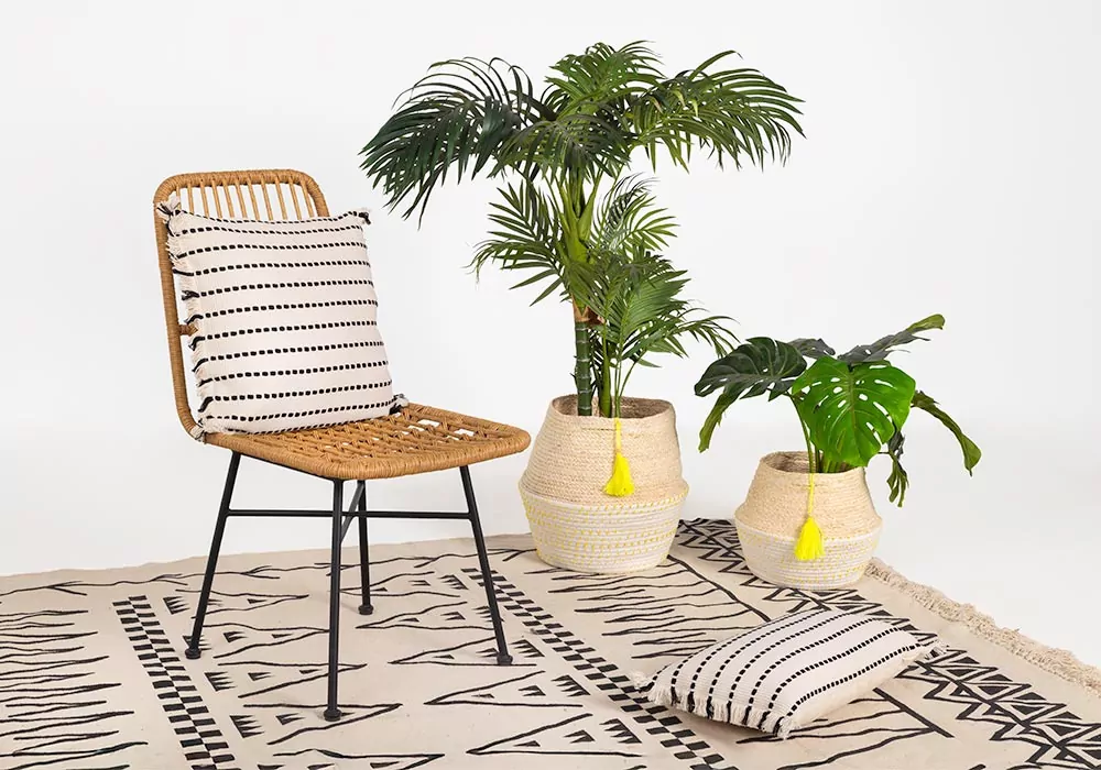 Almofada marinheira quadrada náutica