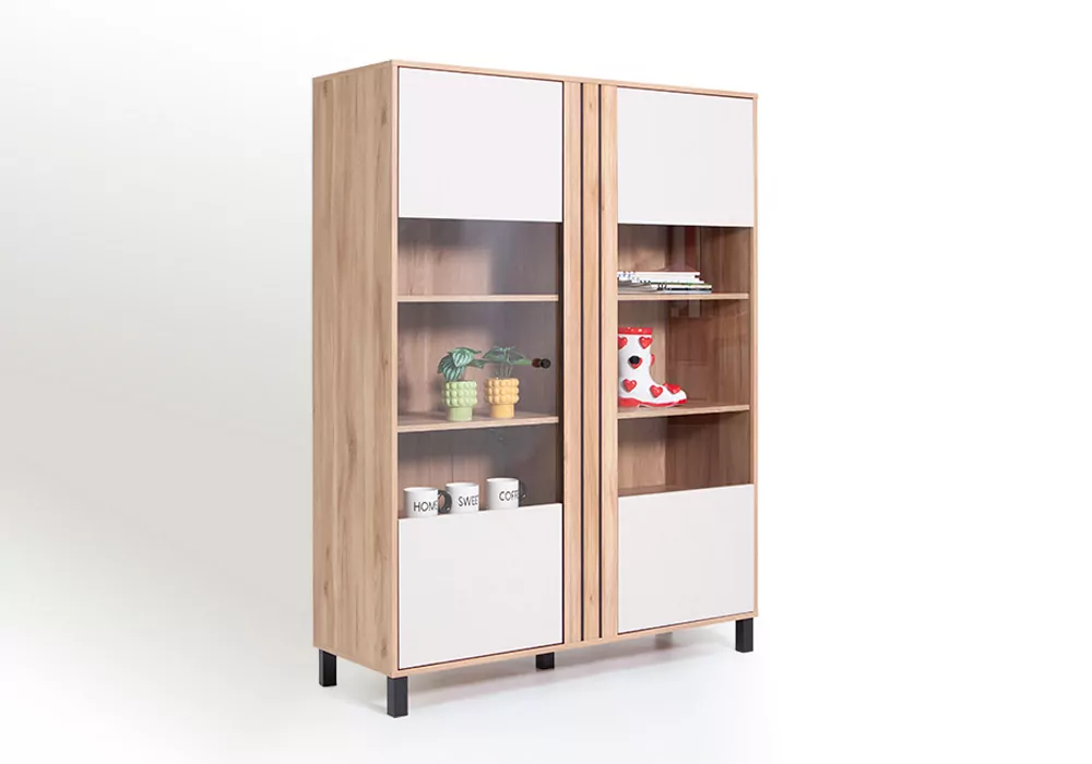 Expositor da sala de estar 2 portas ARNEY Expositor da sala de estar 2 portas ARNEY