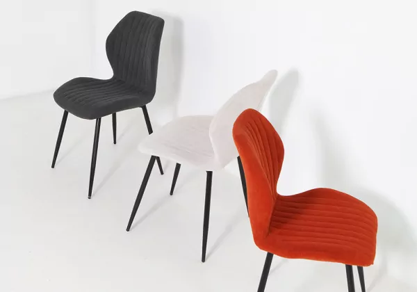 Silla de comedor tapizada MIMI