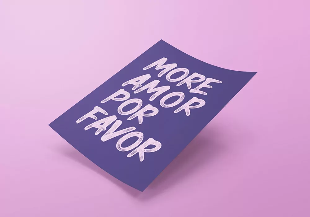 Lámina decorativa more AMOR Lámina decorativa more AMOR