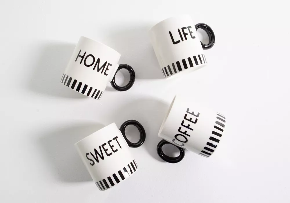 Mug de porcelana LIFE Mug de porcelana LIFE