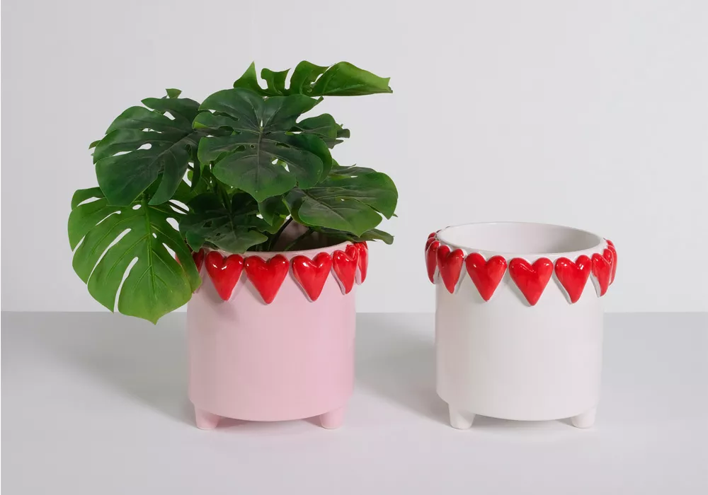 Macetero de corazones HEART Macetero de corazones HEART
