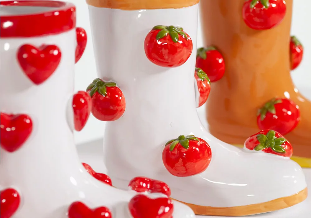 Macetero na forma de inicialização TOMATO