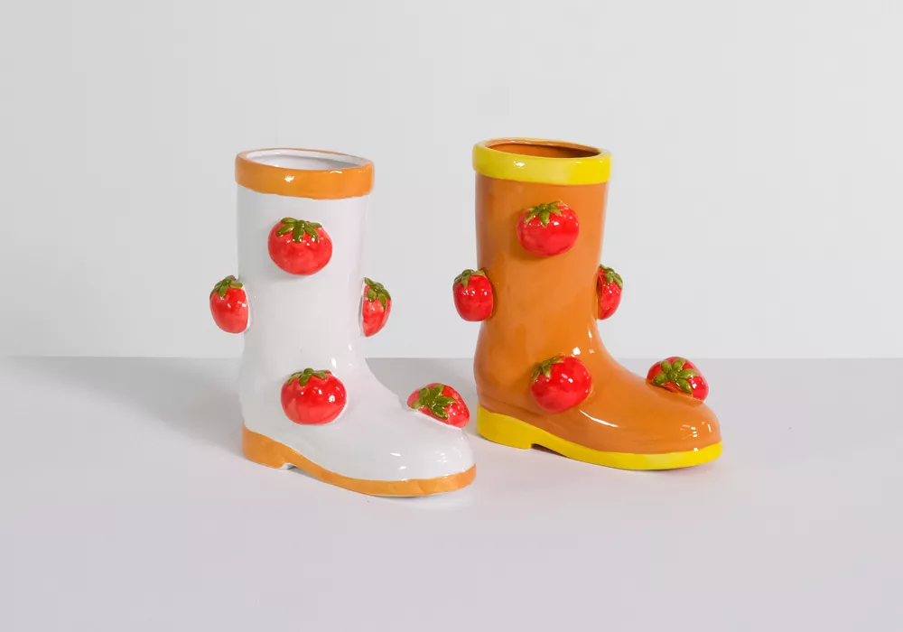 Macetero na forma de inicialização TOMATO